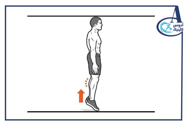 تمرینات کششی برای صافی کف پا - ادونس کلینیک